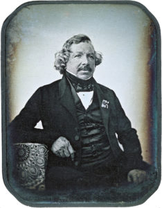 Daguerrotypie - Porträt des Louis Daguerre